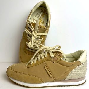 Sam Edelman REVE Sneakers, Wm’s Sz 6.5, Beige
